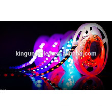 ¡Precio de fábrica de Kingunion! RGB de bajo voltaje RGB SMD 3528 LED Flexible tira de luz de la serie CE y RoHS